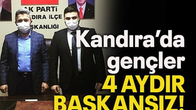 Kandıra’da gençler 4 aydır başkansız!
